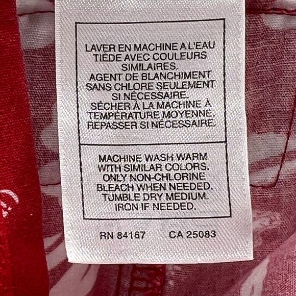 Walt Disney World Men's Shorts Sz L Trader Mick Surf Novelty Hawaiian Board Red - Picture 6 of 10